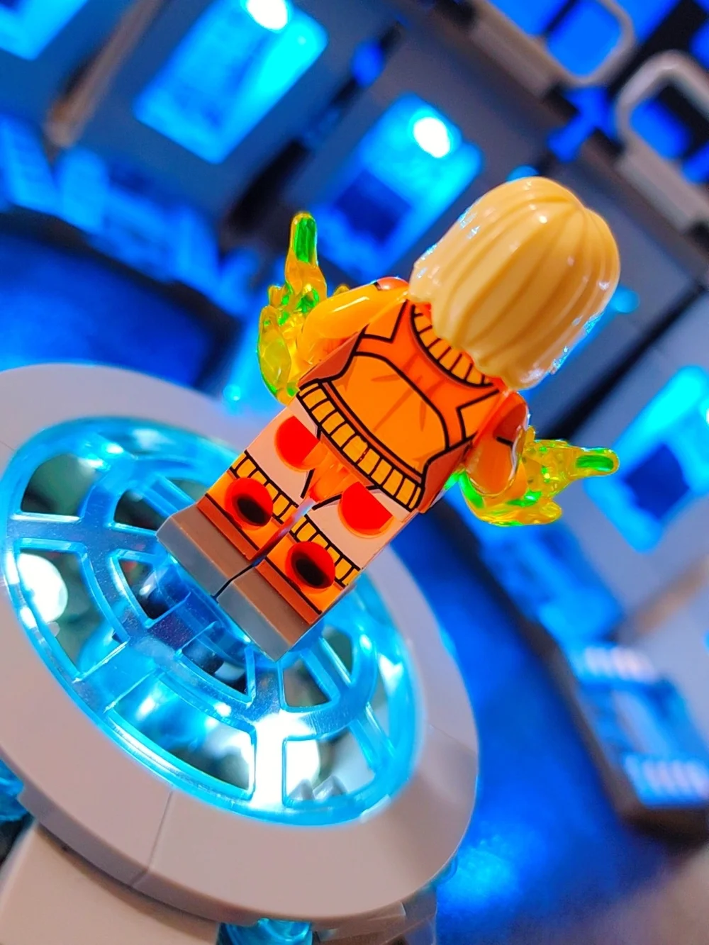 Terra Teen Titans Minifigure Lego Compatible